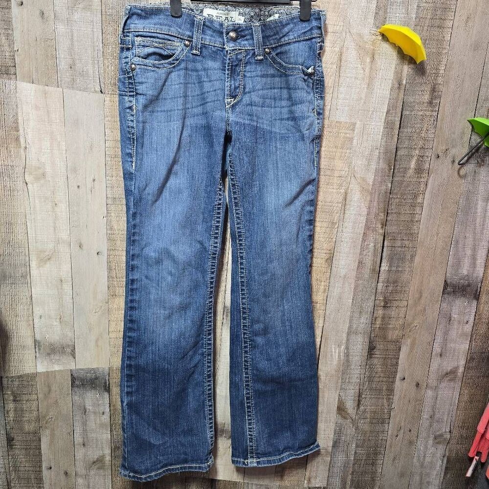 Ariat Real Denim Spitfire Riding Bootcut Jeans 29R Rodeo Western Barrel Racer